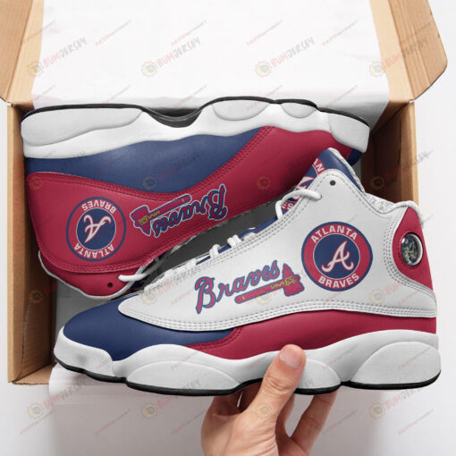 Atlanta Braves Air Jordan 13 Sneakers Sport Shoes