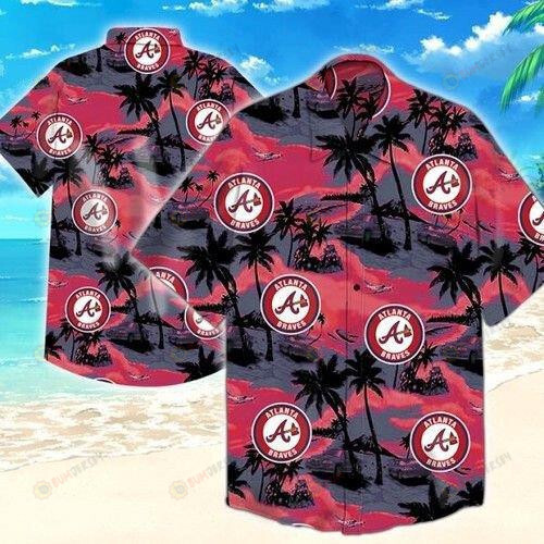 Atlanta Braves Hawaiian Shirt Beach Short Sleeve
