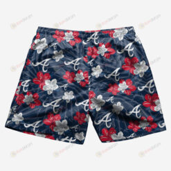 Atlanta Braves Hibiscus Hawaiian Men Shorts Swim Trunks - Print Shorts