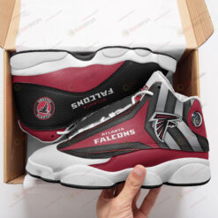 Atlanta Falcons Black Red Air Jordan 13 Sneakers Sport Shoes