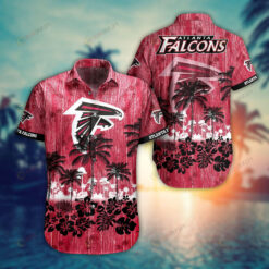 Atlanta Falcons Coconut Tree ??Hawaiian Shirt