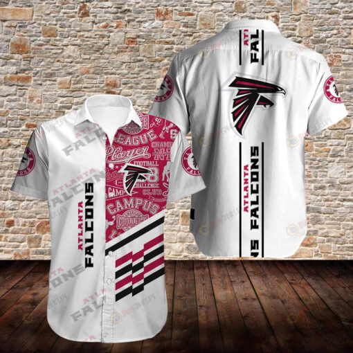 Atlanta Falcons College Rugby ??3D Printed Hawaiian Shirt