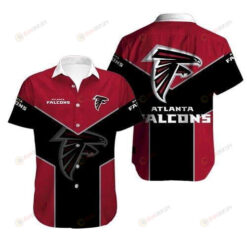 Atlanta Falcons Curved Hawaiian Shirt Beach Short Sleeve