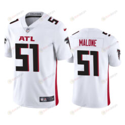 Atlanta Falcons DeAngelo Malone 51 White Vapor Limited Jersey