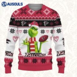 Atlanta Falcons Grinch Christmas Ugly Sweaters For Men Women Unisex