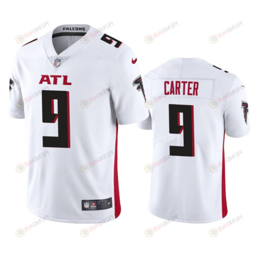 Atlanta Falcons Lorenzo Carter 9 White Vapor Limited Jersey