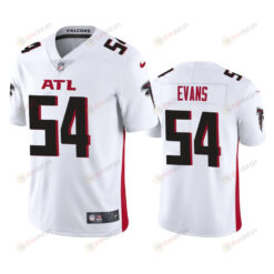 Atlanta Falcons Rashaan Evans 54 White Vapor Limited Jersey