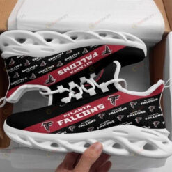 Atlanta Falcons Small Logo Pattern 3D Max Soul Sneaker Shoes