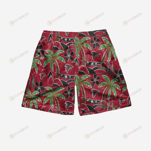 Atlanta Falcons Tropical Hawaiian Men Shorts Swim Trunks - Print Shorts