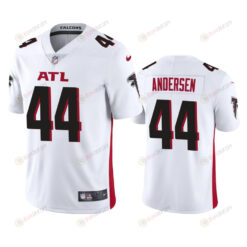 Atlanta Falcons Troy Andersen 44 White Vapor Limited Jersey