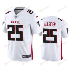Atlanta Falcons Tyler Allgeier 25 White Vapor Limited Jersey