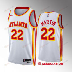 Atlanta Hawks Tyrese Martin 22 2022-23 Association Edition White Jersey Swingman