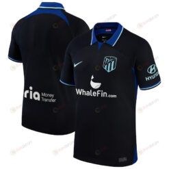 Atletico de Madrid 2022/23 Away Breathe Stadium Jersey - Black