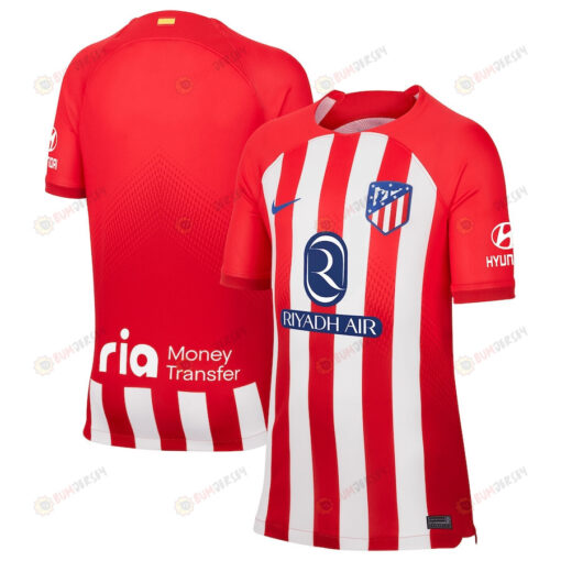 Atletico de Madrid 2023/24 Home Stadium YOUTH Jersey - Red