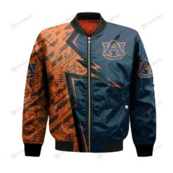 Auburn Tigers Bomber Jacket 3D Printed Abstract Pattern Sport