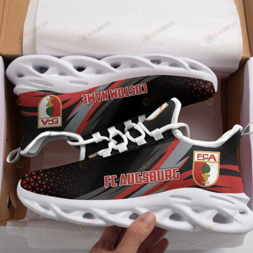 Augsburg Logo Custom Name Pattern 3D Max Soul Sneaker Shoes