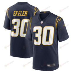 Austin Ekeler 30 Los Angeles Chargers Game Jersey - Navy