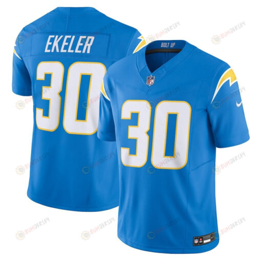 Austin Ekeler 30 Los Angeles Chargers Vapor F.U.S.E. Limited Jersey - Powder Blue