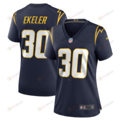 Austin Ekeler 30 Los Angeles Chargers Women's Game Jersey - Navy