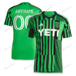 Austin FC 2023 Las Voces Kit Men Custom Jersey - Green