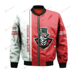 Austin Peay Governors Bomber Jacket 3D Printed Half Style