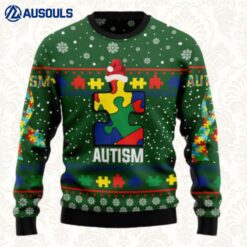Autism D1011 Ugly Christmas Sweater Ugly Sweaters For Men Women Unisex