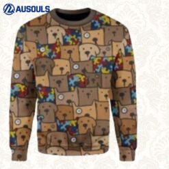 Autism Dog Ugly Sweaters For Men Women Unisex