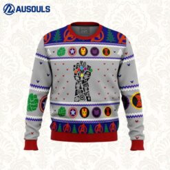 Avengers Gauntlet Ugly Sweaters For Men Women Unisex
