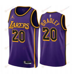 Avery Bradley 2022-23 Los Angeles Lakers Purple 20 Statement Edition Jersey - Men Jersey