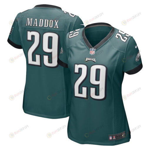 Avonte Maddox 29 Philadelphia Eagles Game Women Jersey - Black