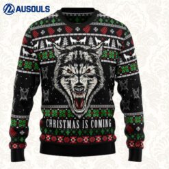 Awesome Wolf Ugly Sweaters For Men Women Unisex