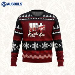 Axe Kick Baki Ugly Sweaters For Men Women Unisex