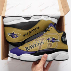 B Ravens Air Jordan 13 Sneakers Sport Shoes