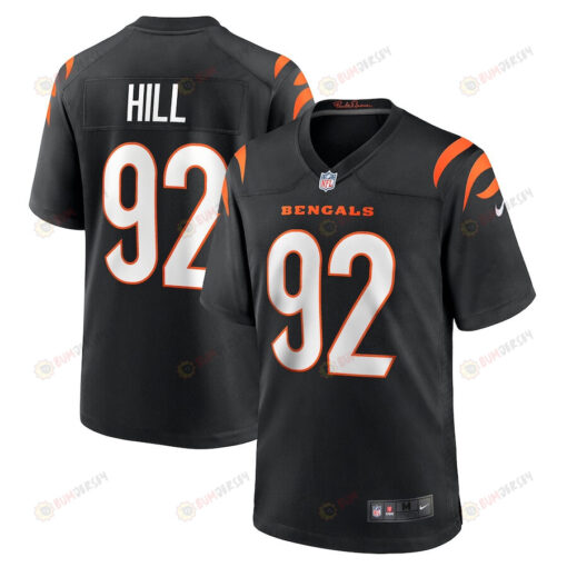 B.J. Hill 92 Cincinnati Bengals Men's Jersey - Black