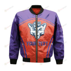 BYU Cougars Bomber Jacket 3D Printed Curve Style Sport