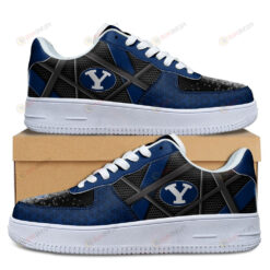 BYU Cougars Team Logo Pattern Air Force 1 Printed