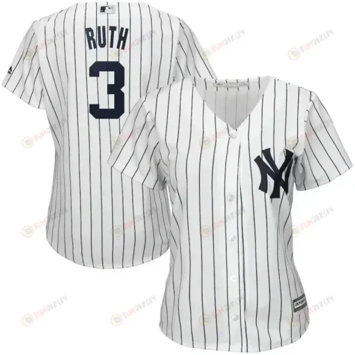 Babe Ruth New York Yankees Women's Cool Base Player Jersey - White