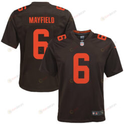Baker Mayfield 6 Cleveland Browns YOUTH Alternate Game Jersey - Brown