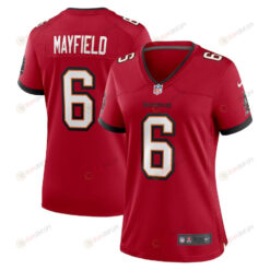 Baker Mayfield 6 Tampa Bay Buccaneers Women's Game Jersey - Red