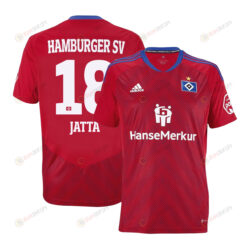 Bakery Jatta 18 Hamburger SV II 2022-23 Third Jersey - Red