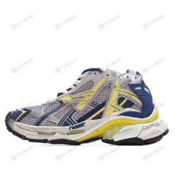 Balenciaga Runner In Blue/Yellow/Gray Shoes Sneakers