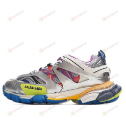 Balenciaga Track In Silver Multicolor Shoes Sneakers