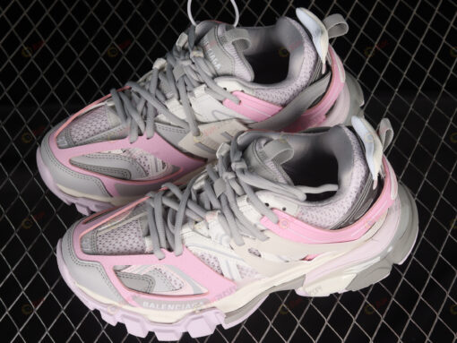 Balenciaga Track Sneaker In Beige/Pink Shoes Sneakers