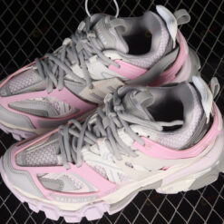 Balenciaga Track Sneaker In Beige/Pink Shoes Sneakers