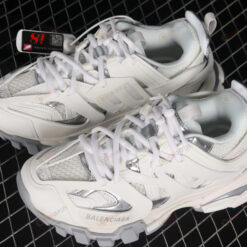 Balenciaga Track Sneaker In White/Gray Shoes Sneakers