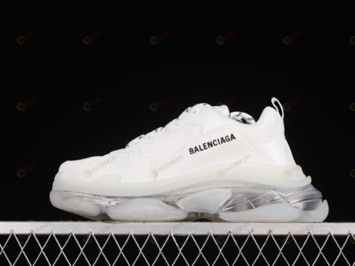 Balenciaga Triple S Clear Sole Shoes Sneakers - White