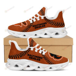 Baltimore Orioles Logo Seam Pattern 3D Max Soul Sneaker Shoes