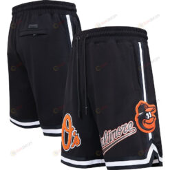 Baltimore Orioles Team Logo Shorts - Black