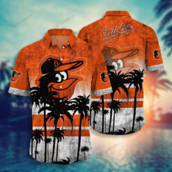 Baltimore Orioles Tropical ??Hawaiian Shirt