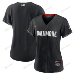 Baltimore Orioles Women's 2023 City Connect Jersey - Black